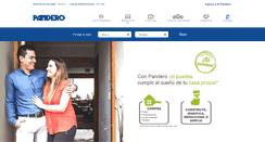 Desktop Screenshot of pandero.com.pe
